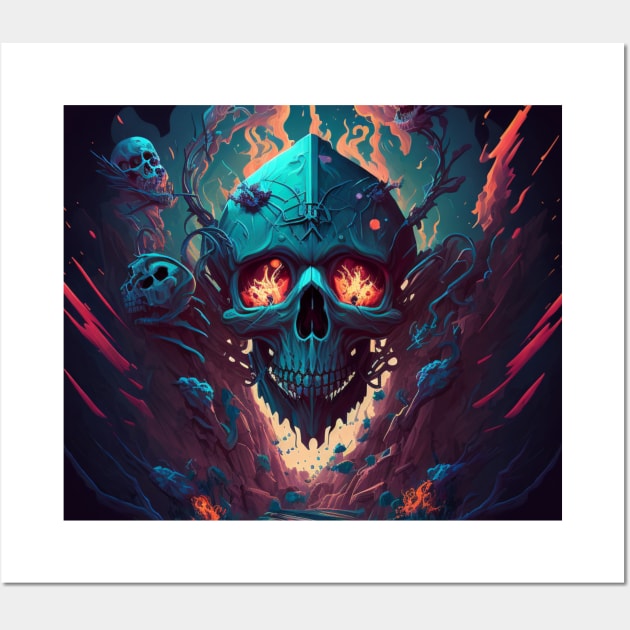 Ultrakill T-shirt design#1 Wall Art by IWON